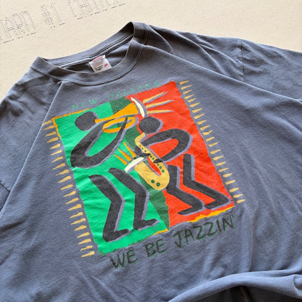 Vintage 90s New Orleans Jazz T-shirt